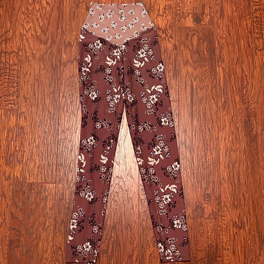Aerie floral print 7/8 leggings